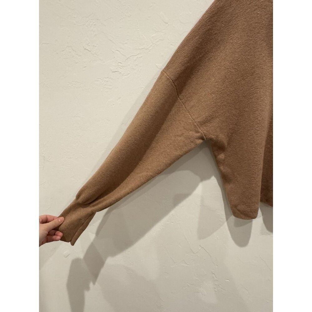 Rodebjer Turtleneck Wool Sweater Camel Brown Size Small - Picture 6 of 9